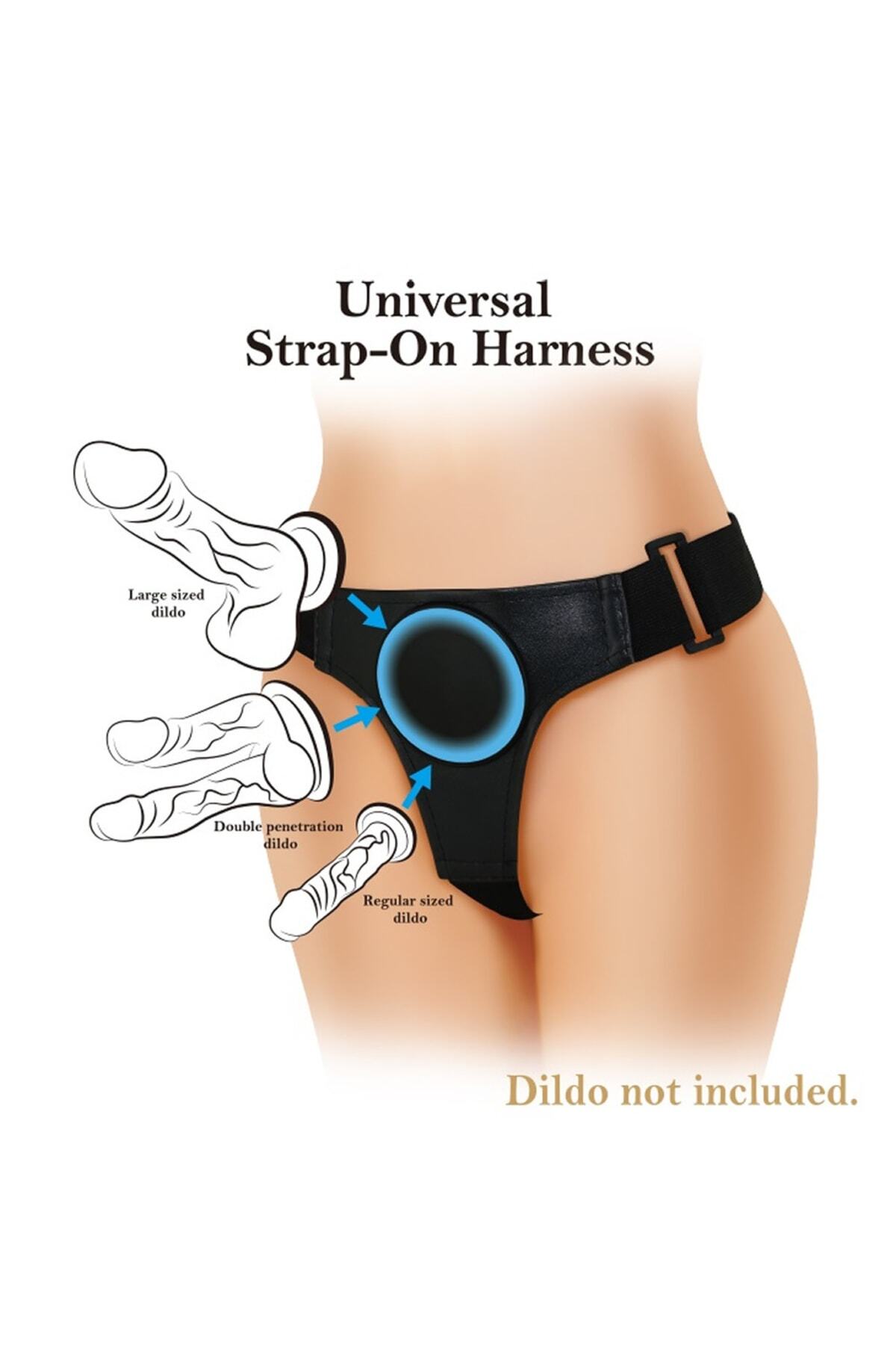 Truvashop Belden Baglama Miknatisli Strapon Kemer Ayarlanabilir Protez Kemeri 3