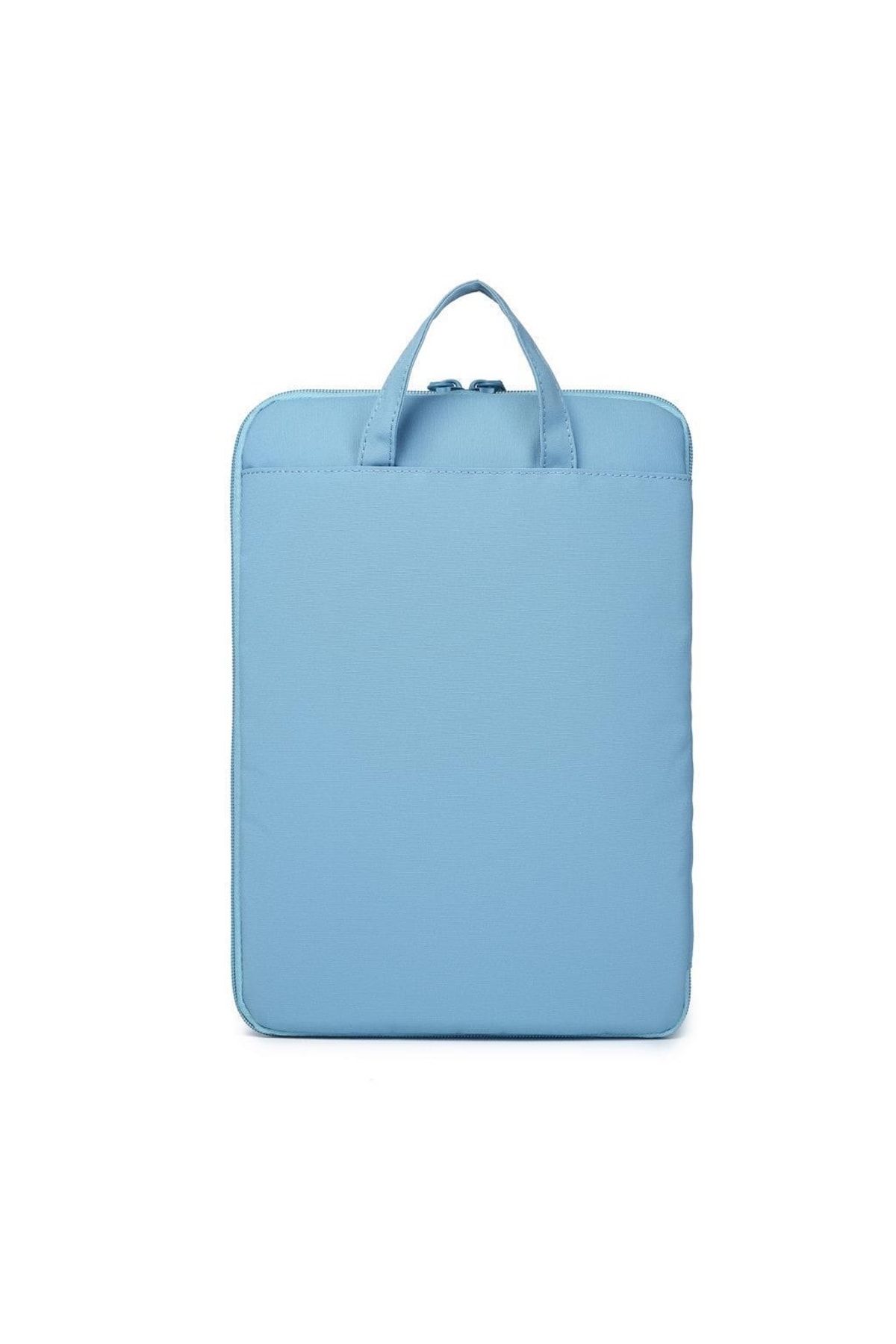 Baby blue top laptop case