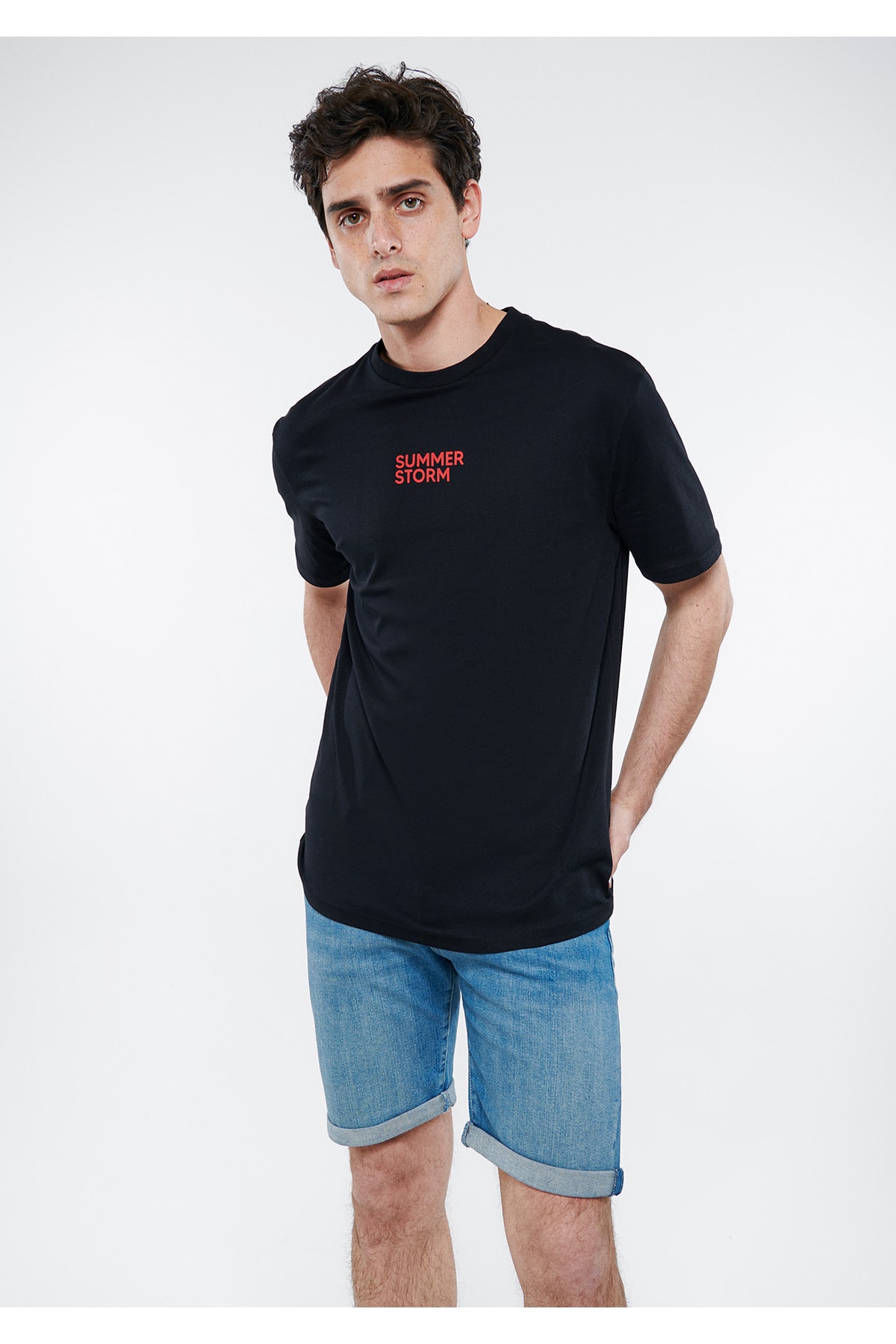 تیشرت ماوی 611417