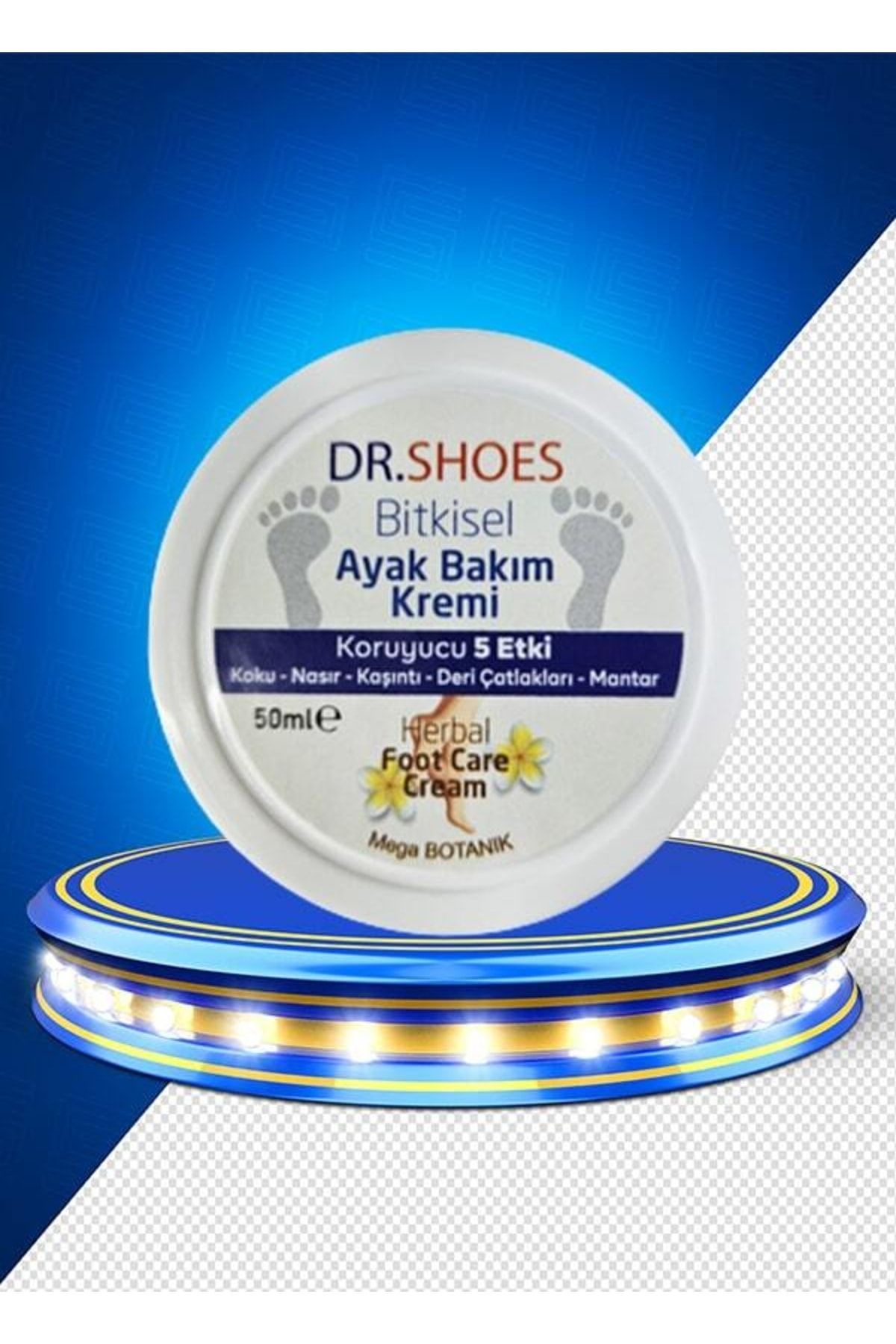 کرم مراقبت از پا گیاهی 6 عدد - کرم ضد بوی پا 50 میلی لیتر. محافظ 5 اثر DR. SHOES