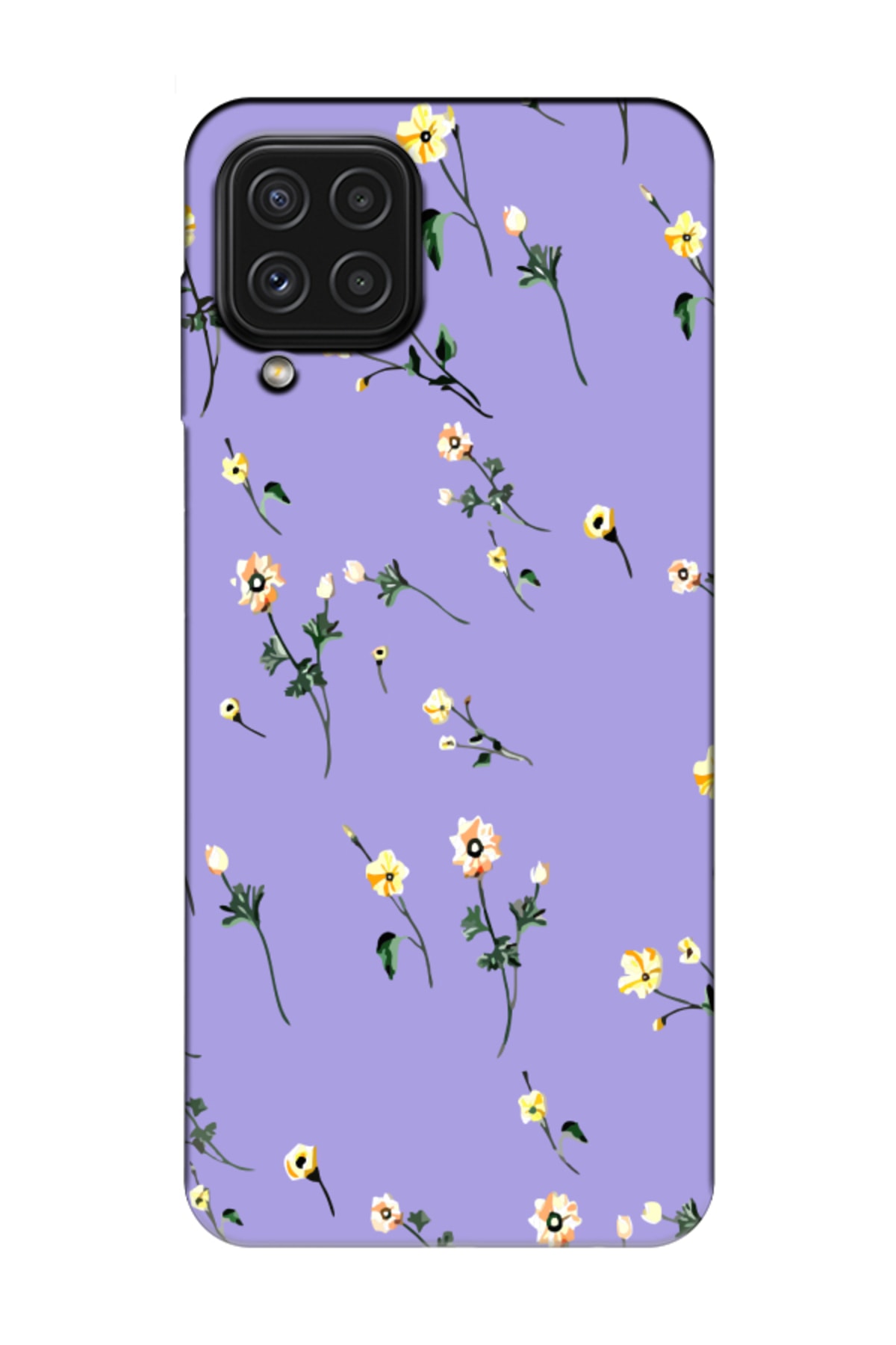 Samsung A22 Floral Lilac Phone Case
