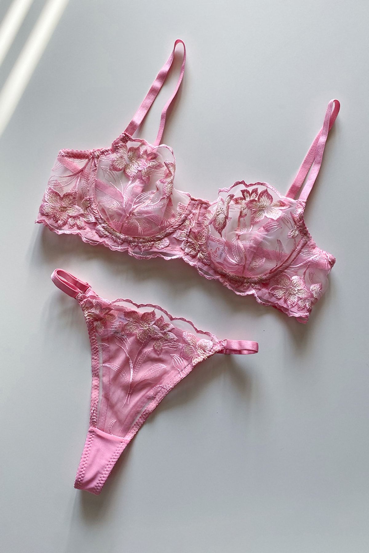 Baby pink underwear sales set