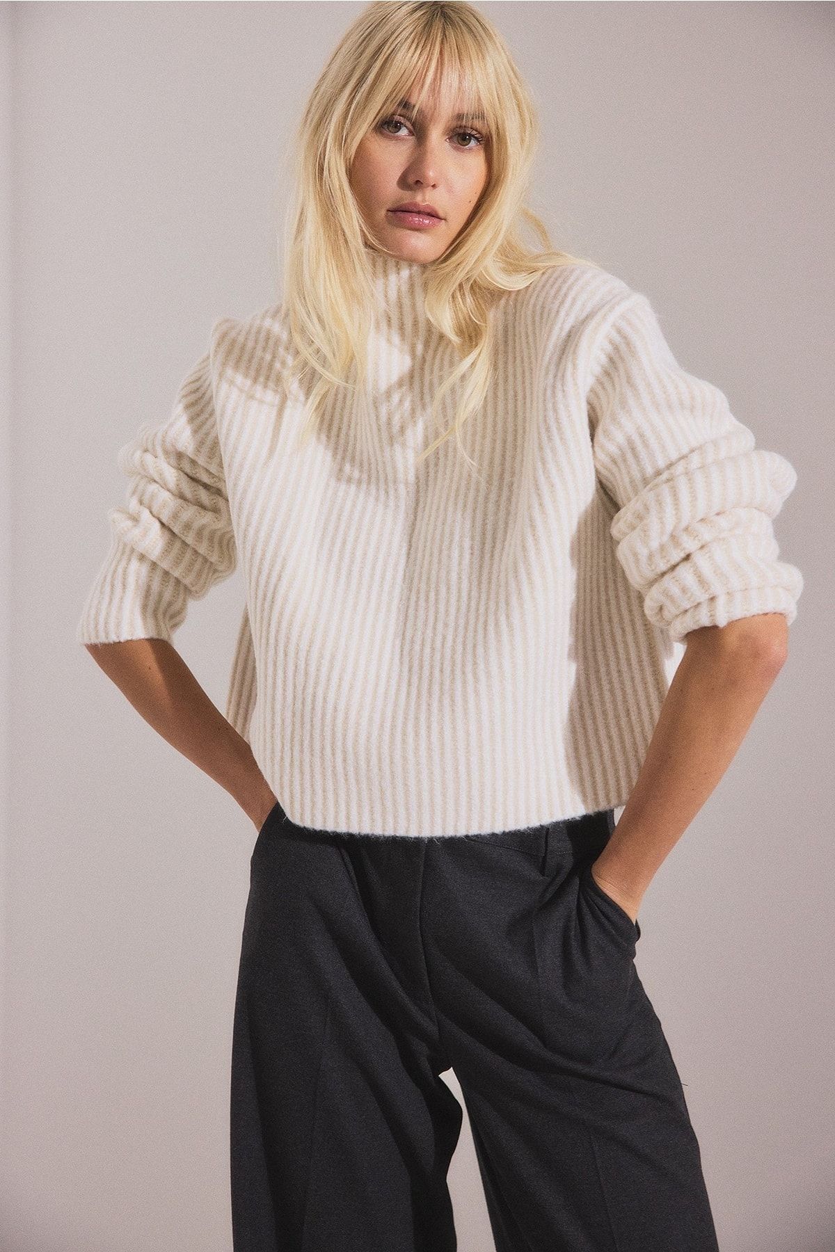 NA-KD Bluse Weiß Regular Fit