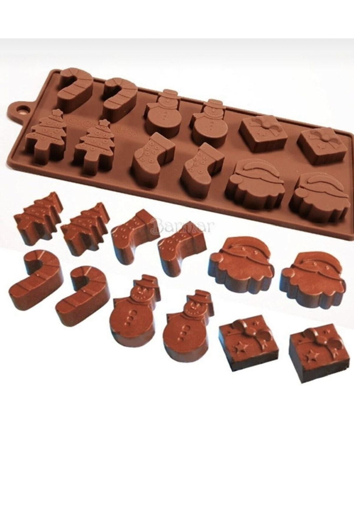 pastajoy Christmas Christmas Silicone Chocolate Mold Trendyol