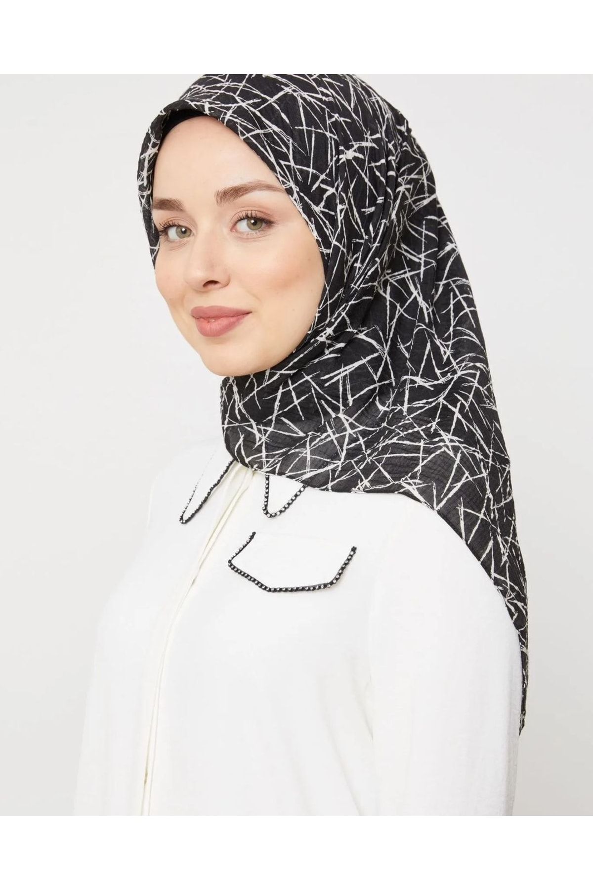 Bonjela Eșarfă Mio Cu Model - One Size