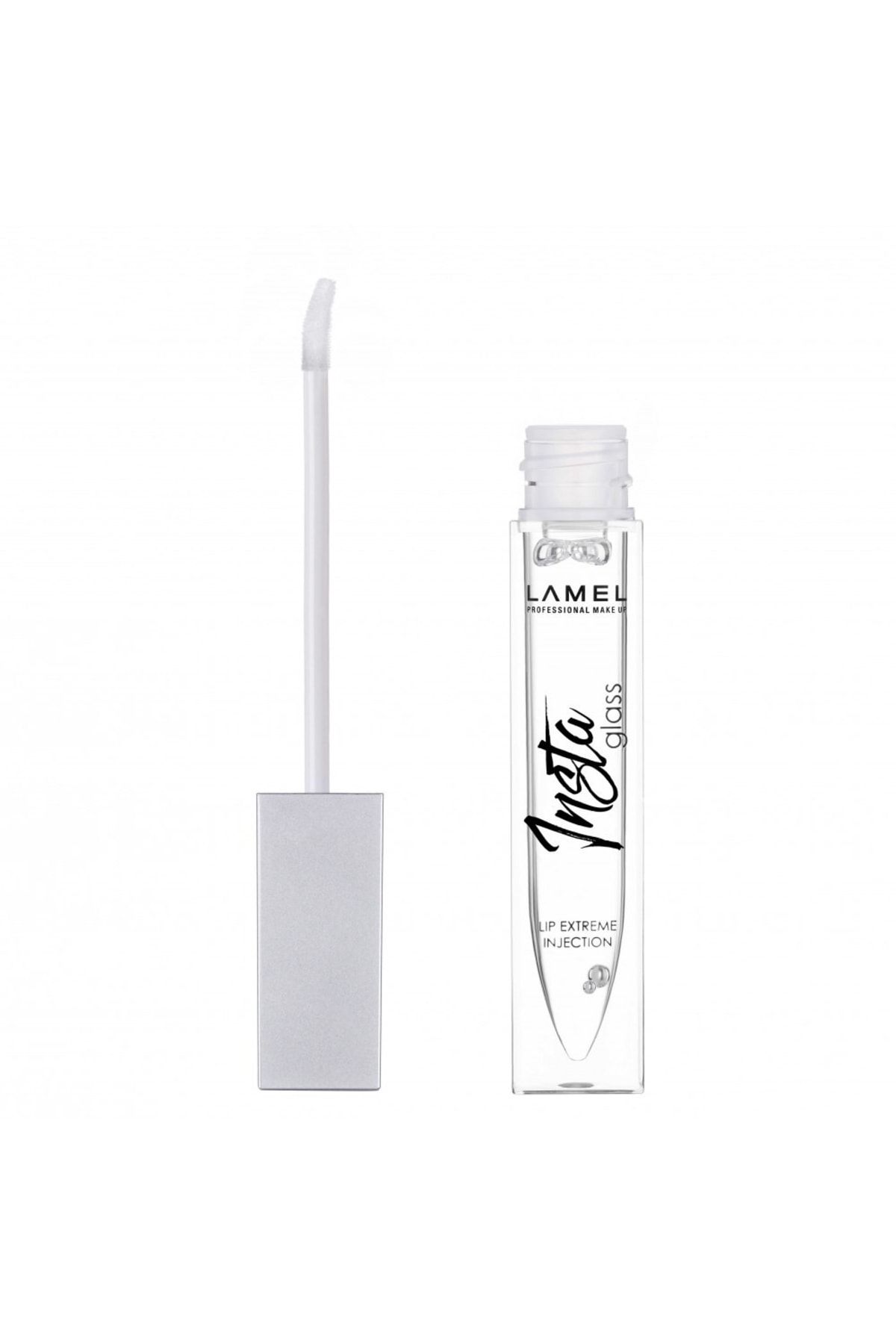 بطری شیشه ای مایع لب براق لب Lamel Cosmetics