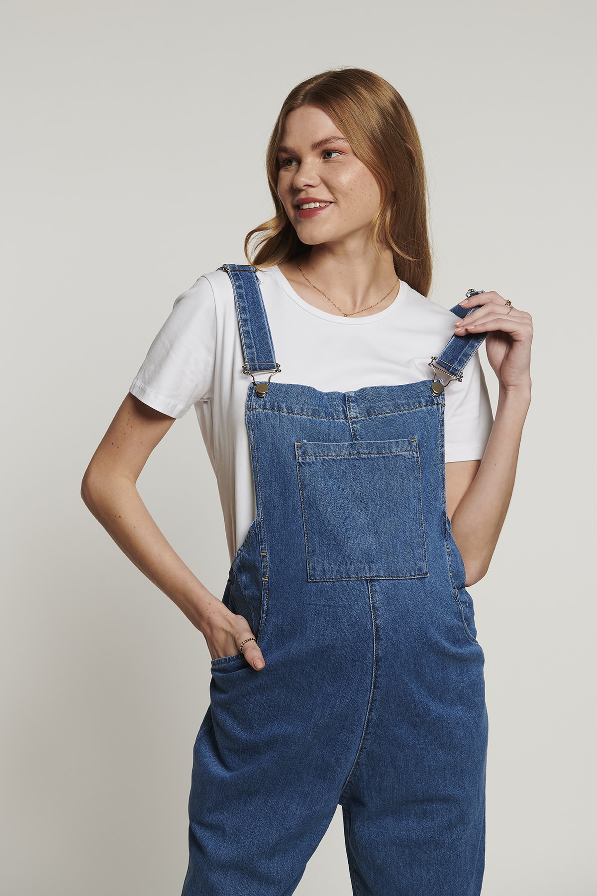 Lyn Mama Johana Hamile Kot Salopet fotoğrafı 6 (önizleme)