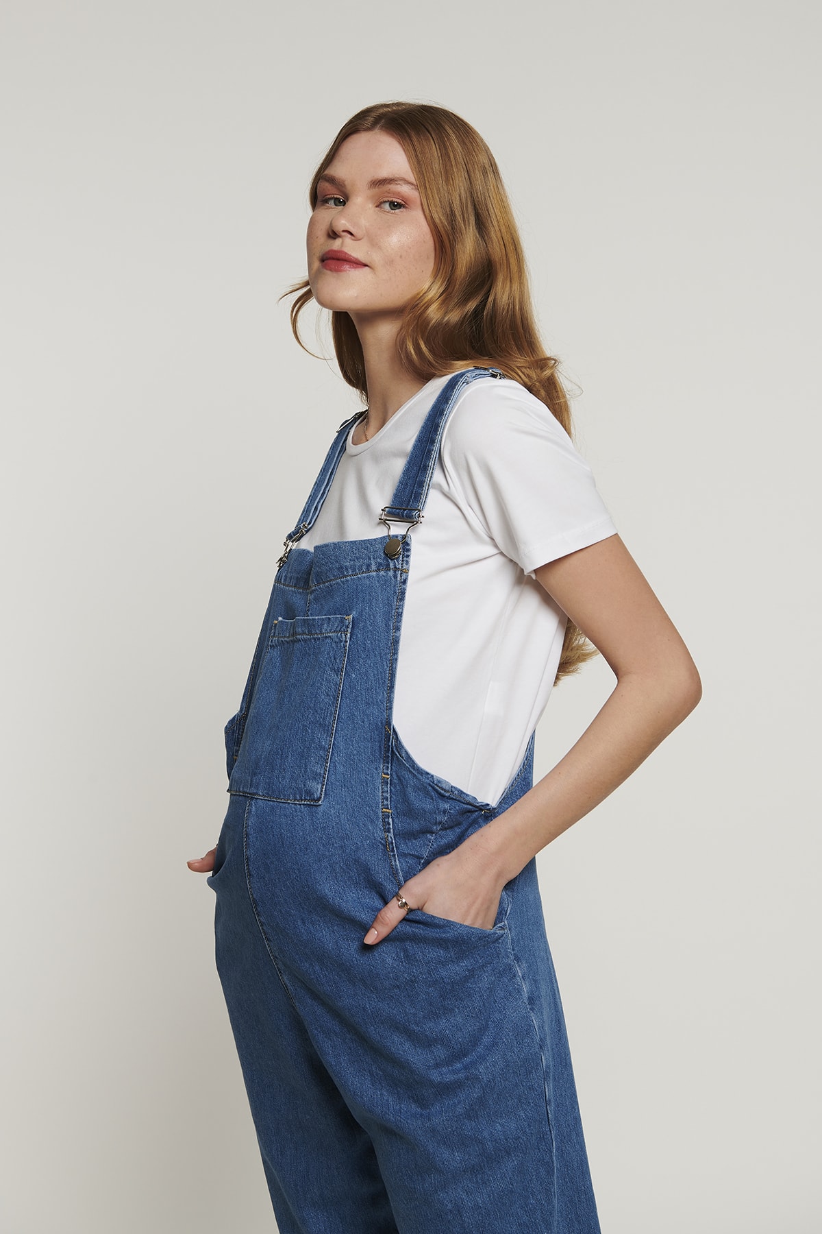 Lyn Mama Johana Hamile Kot Salopet fotoğrafı 7 (önizleme)