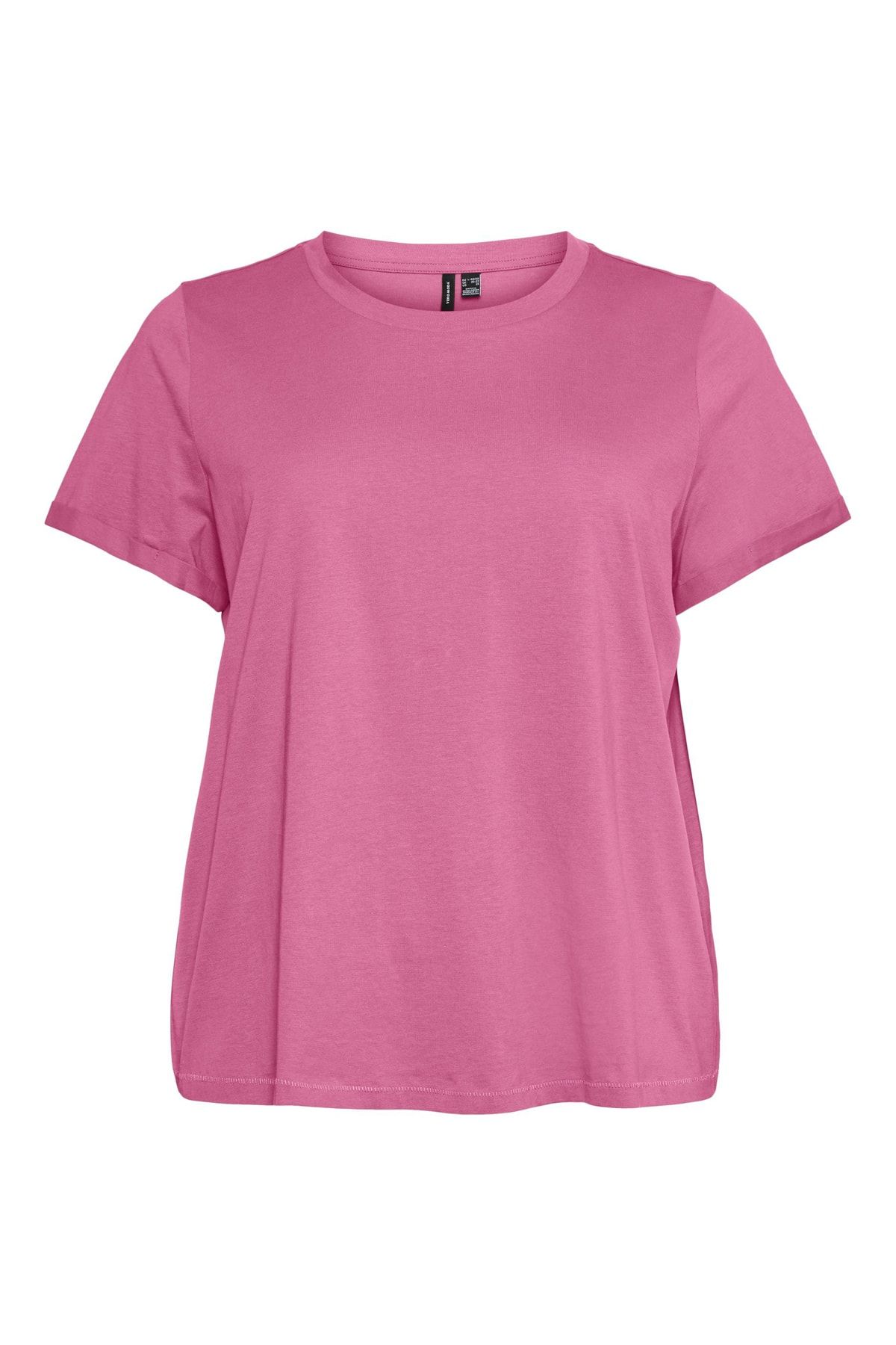 Veromoda Curve-Vero Moda Curve Damen/Mädchen T-Shirt „Yarrow“ in Rosa 2