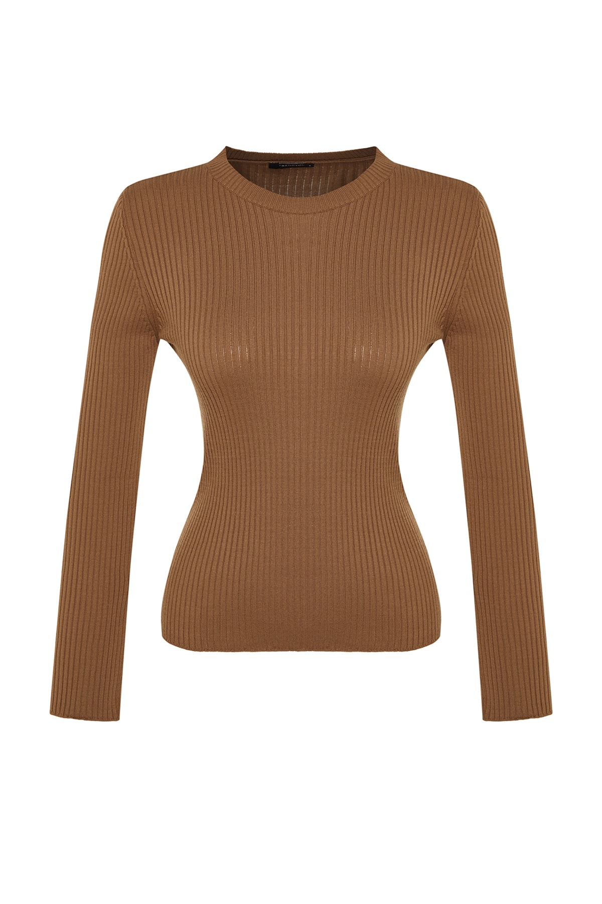 Trendyolmilla  Kahverengi-Taş İkili Paket Triko Kazak TWOAW22KZ1766 - Görsel 8