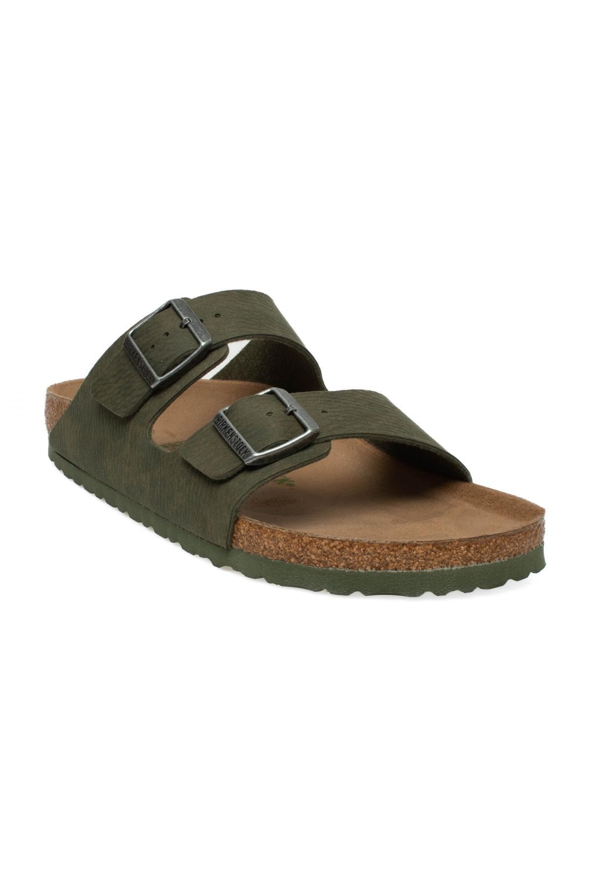 دمپایی زنانه وگان دو بند آریزونا بی اس بیرکن استاک دمپایی Birkenstock