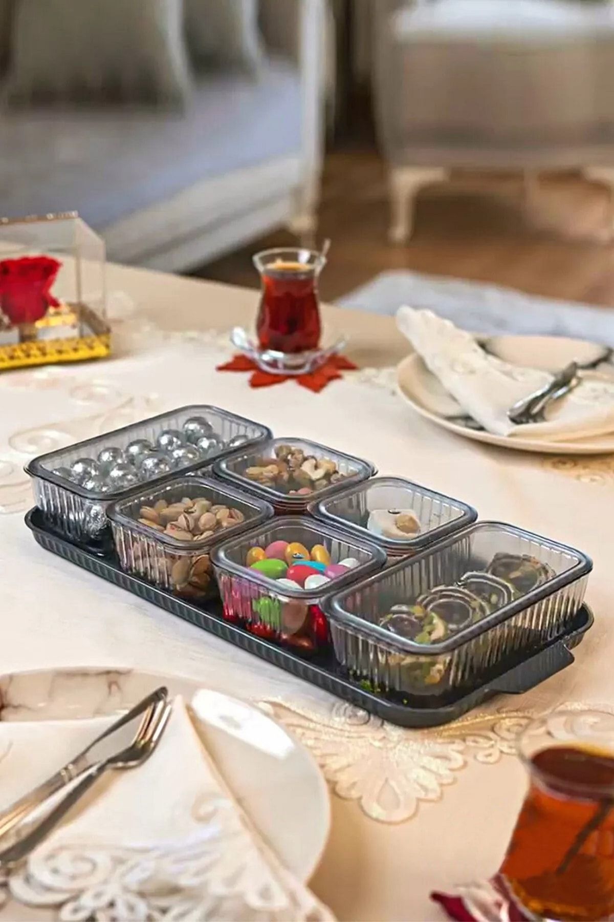 Acrylic sales breakfast tray