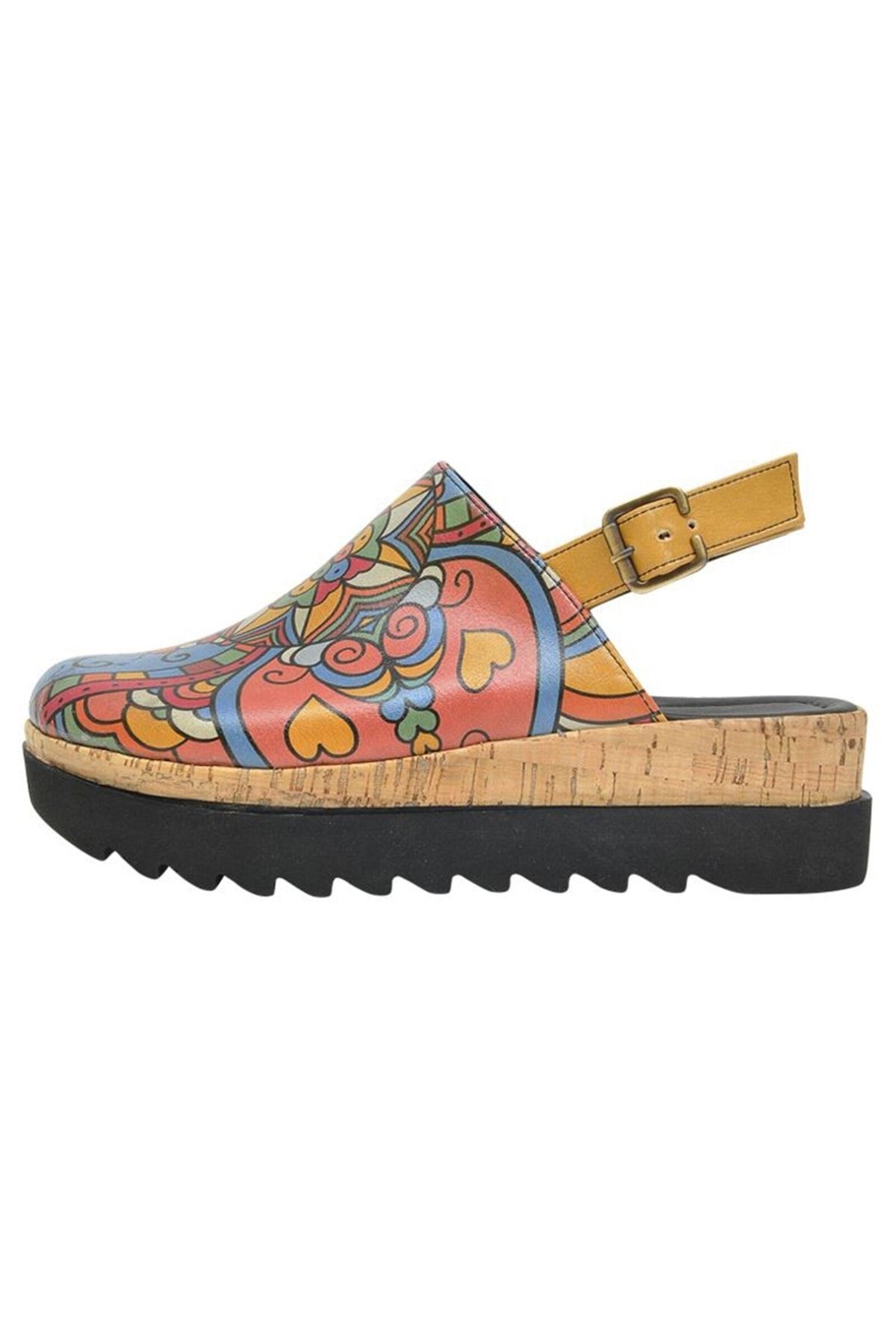 Dogo Sandalette Orange Flacher Absatz Fast ausverkauft