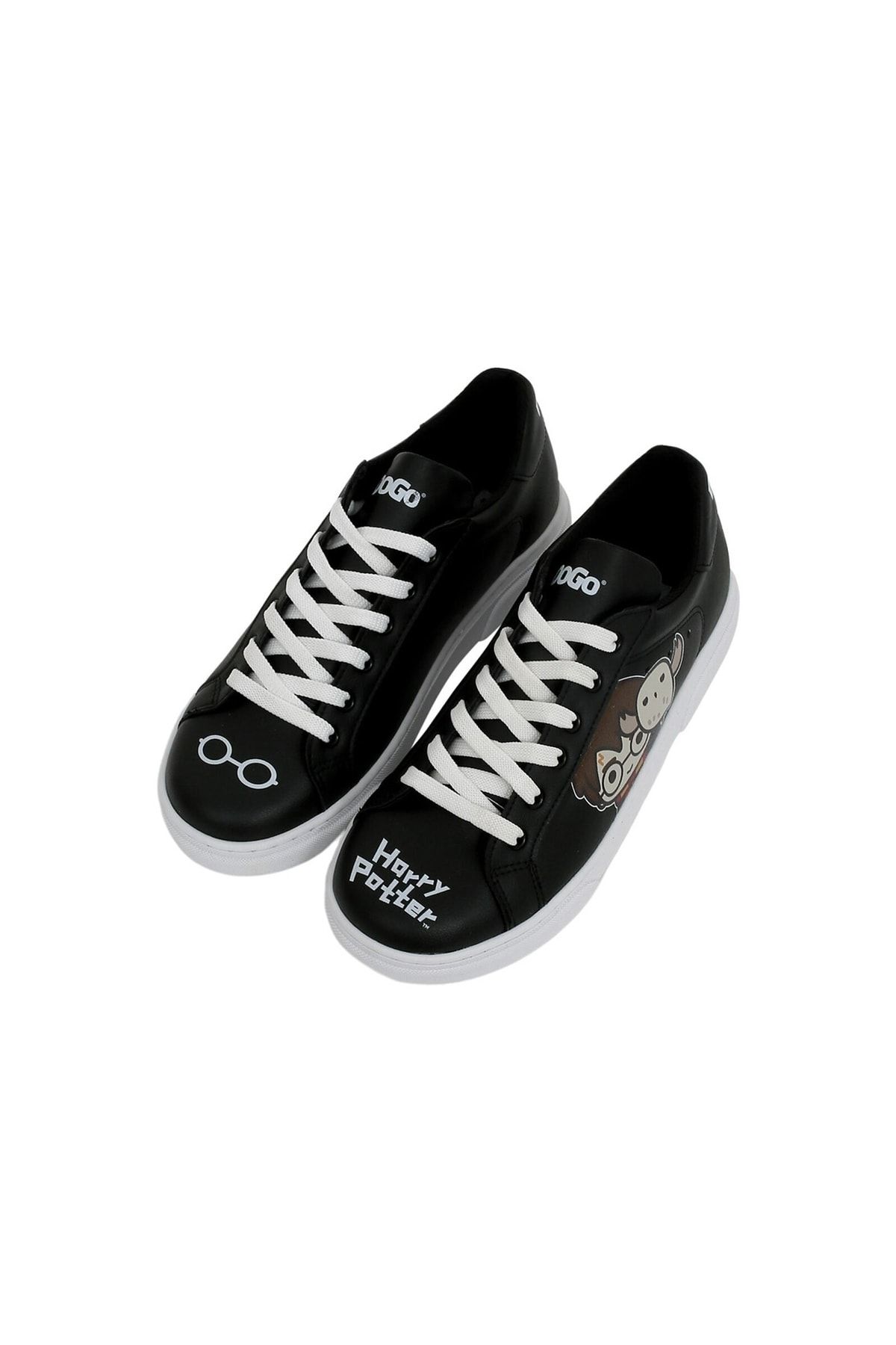 Dogo Sneaker Schwarz Flacher Absatz