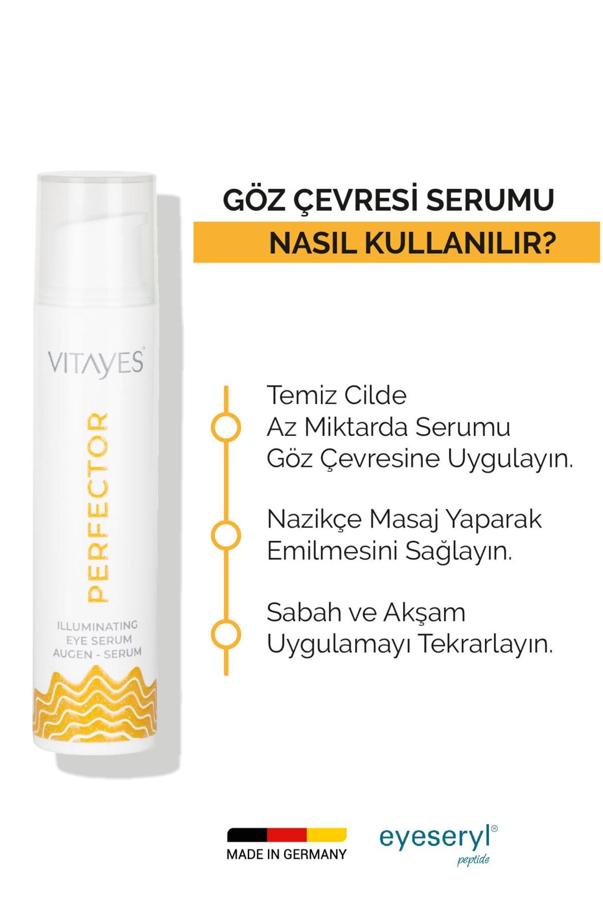 ست مراقبت پوست پاکسازی صورت تمیز کردن و کیسه ای رینگ بنفش ضد سرمی منطقه آب VITAYES