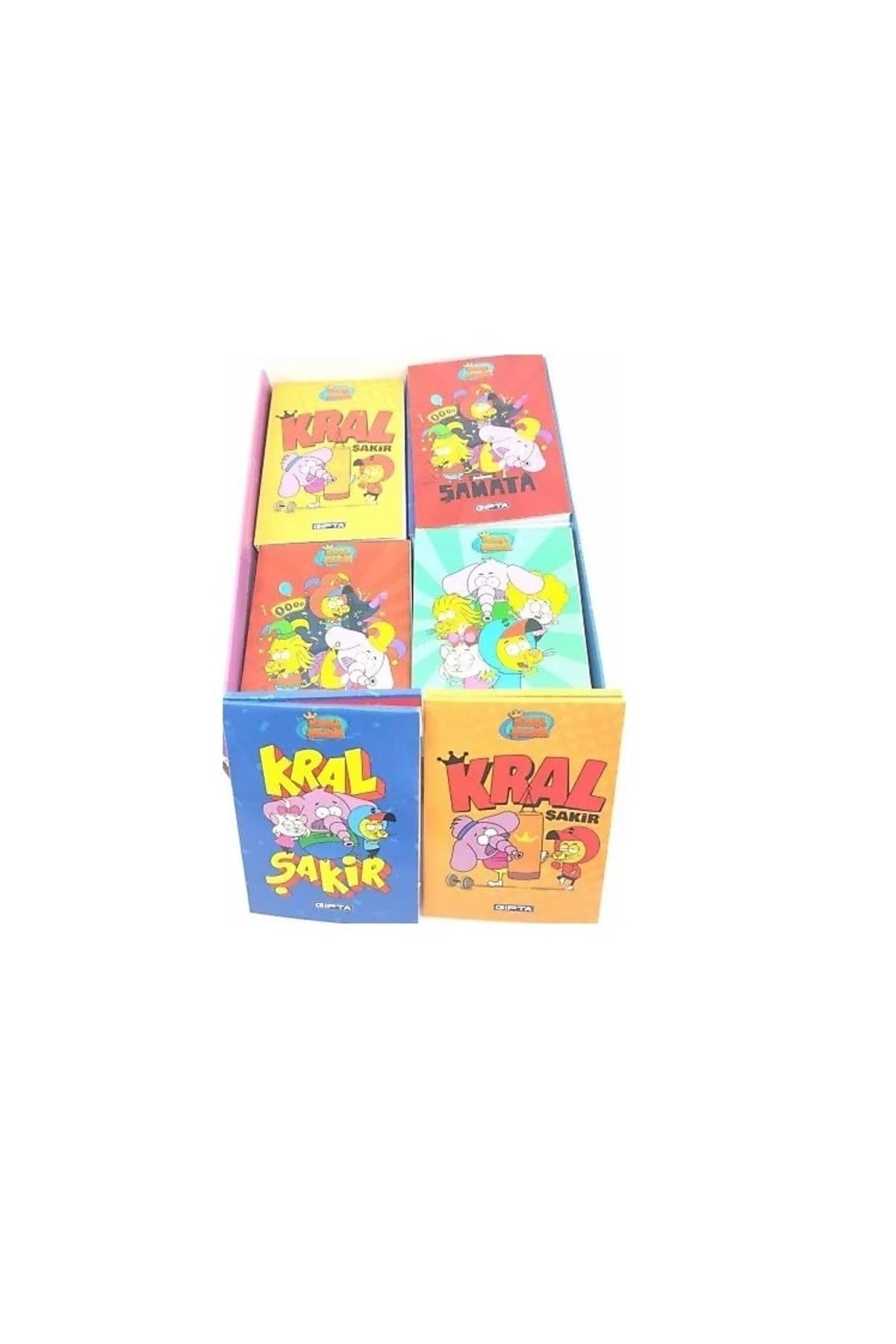 Gıpta-Kral Şakir A7 (small Size) Double Checked - Lined Block Notepad 80 Sheets 6015 (Pack of 36) 1