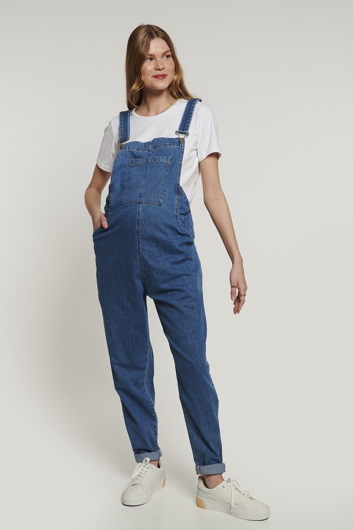 Lyn Mama Johana Hamile Kot Salopet fotoğrafı 5 (önizleme)