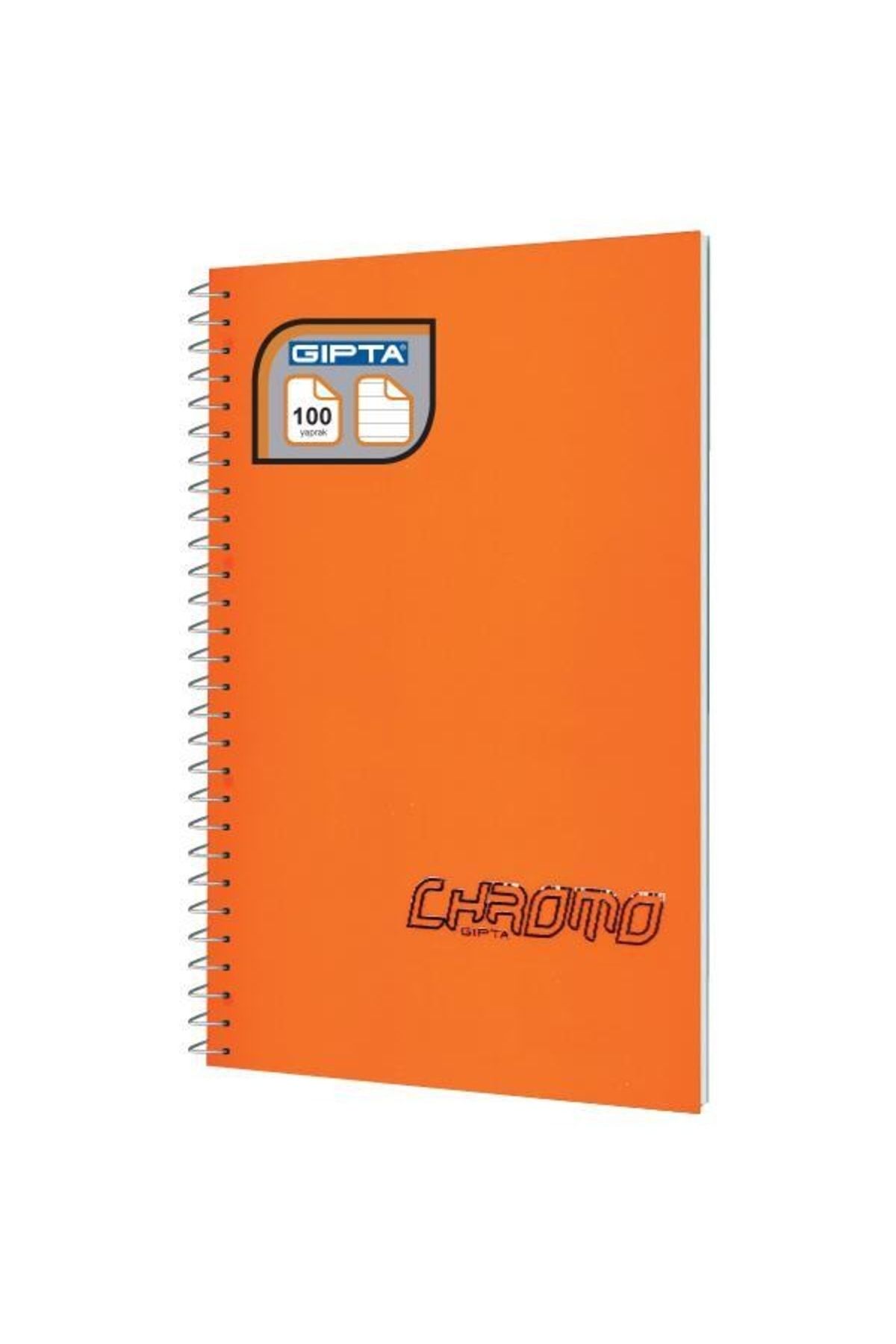 Gıpta-Chromo A4 100 Sheets Spiraled Lined Notebook 1