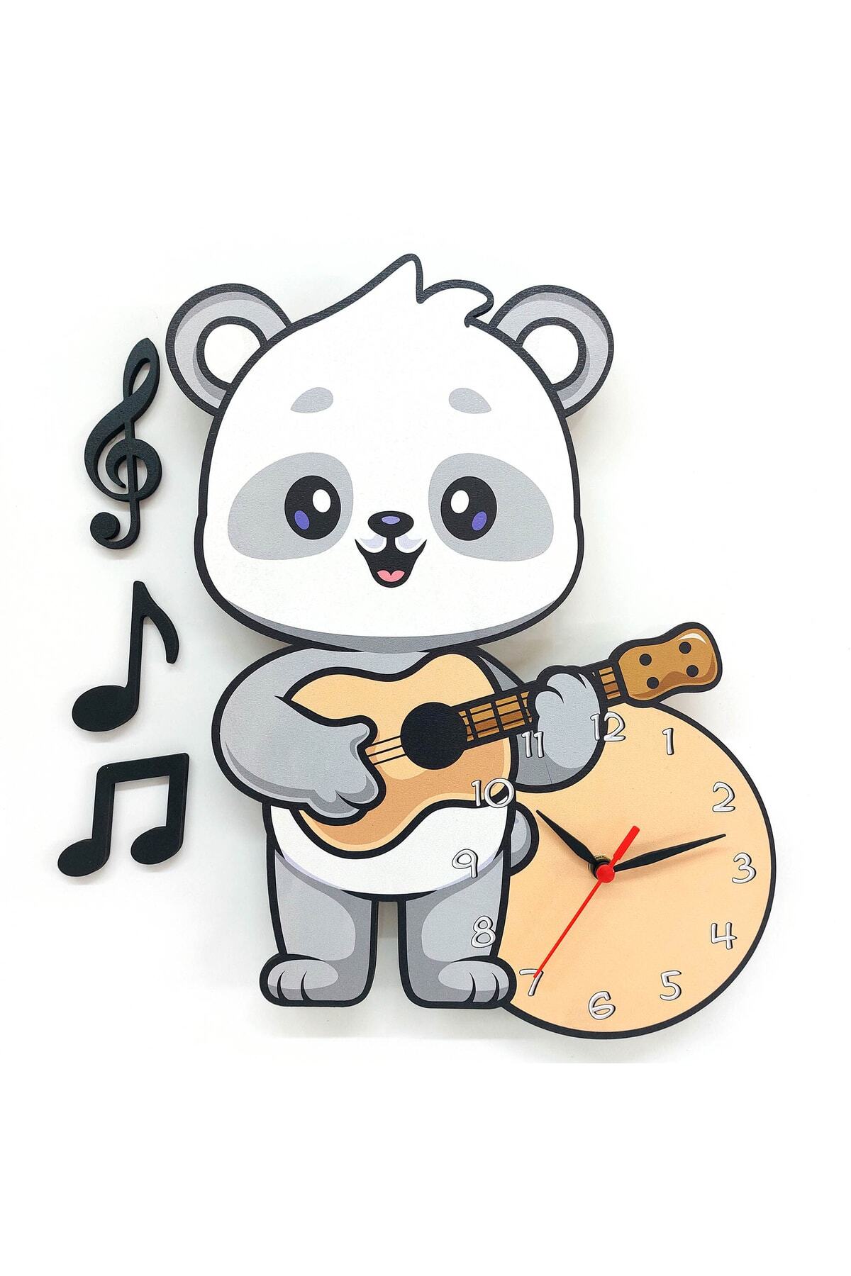 CajuArt-Decorative Cute Koala Children's Room Wooden Wall Clock Ornament 7