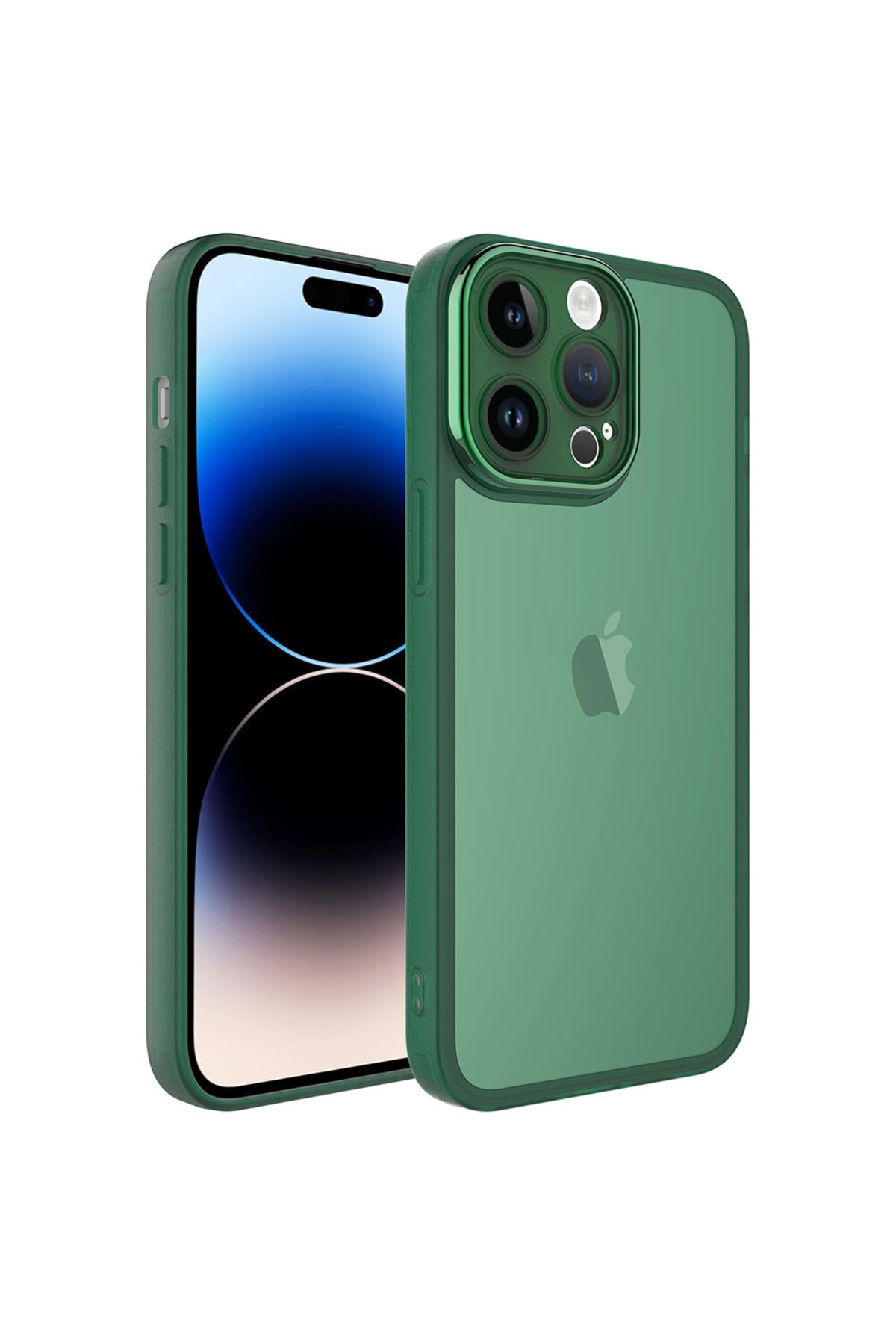 Apple Iphone 14 Pro Case Camera Shielded Transparent Post Cover