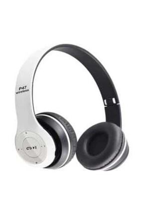 Wireless Headphones Bluetooth Kulaklık 5.0+edr-p477 p47kulaklık beyaz
