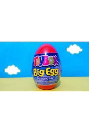 Bigegg Şekerleme Çıkartma İçerikli Büyük Yumurta 12'li 2021030013