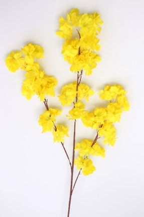 Bahar Dalı Dekoratif Yapay Çiçek 100cm Sarı YPCCK-FKYT-369