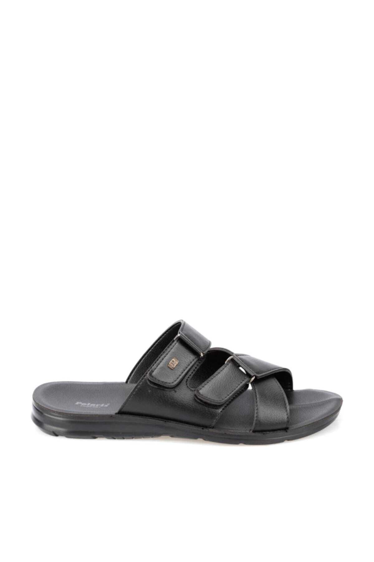 Polaris-91.159036.M Black Men's Slippers 100350395 2