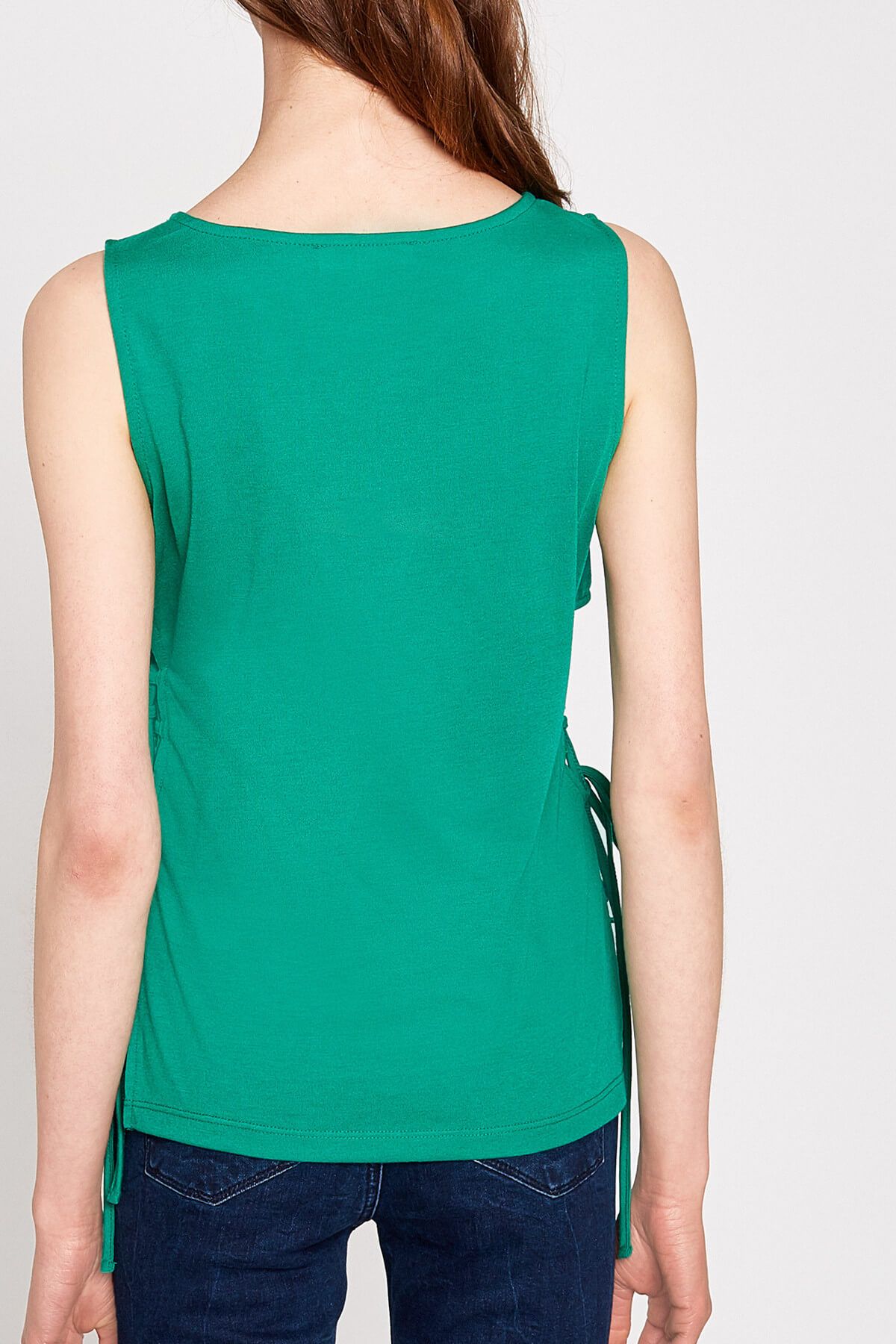 Koton-Women's Green Undershirt 7YAF30023GK 3