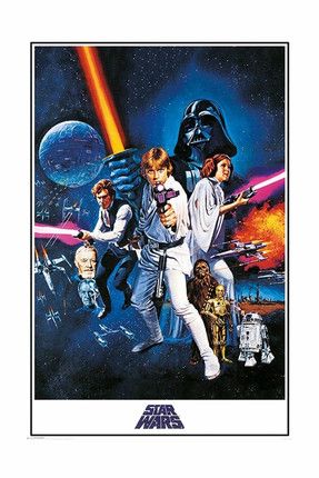 Maxi Poster Star Wars A New Hope One Sheet 5050574333375
