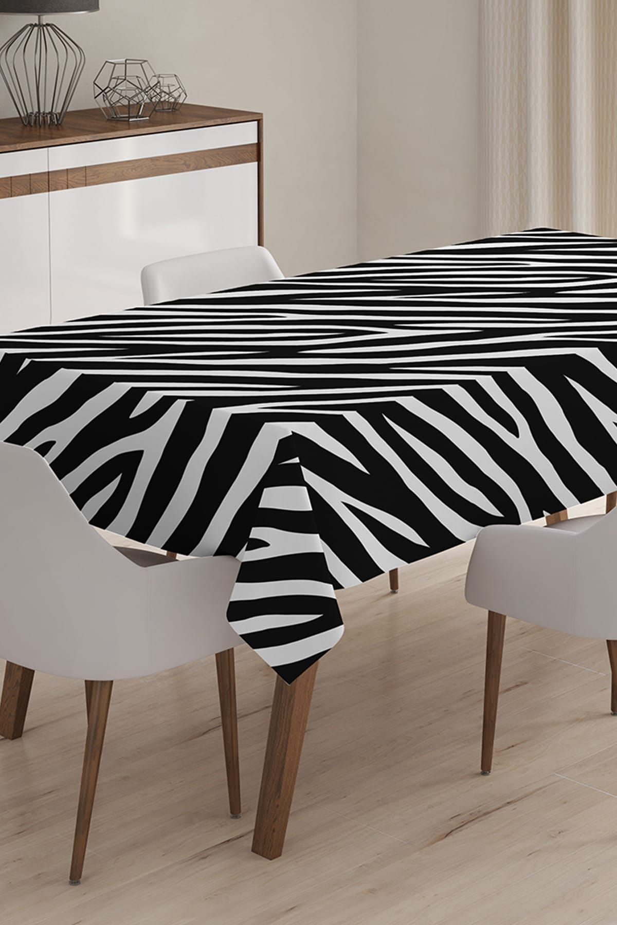 Realhomes-Custom Design 3D Digital Printed Tablecloth - 140 x 220 cm 1