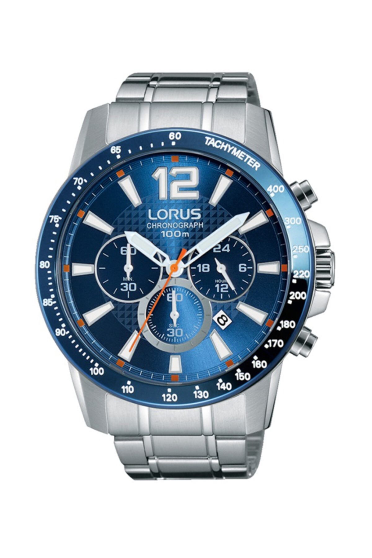 Lorus watches chronograph 100m clearance