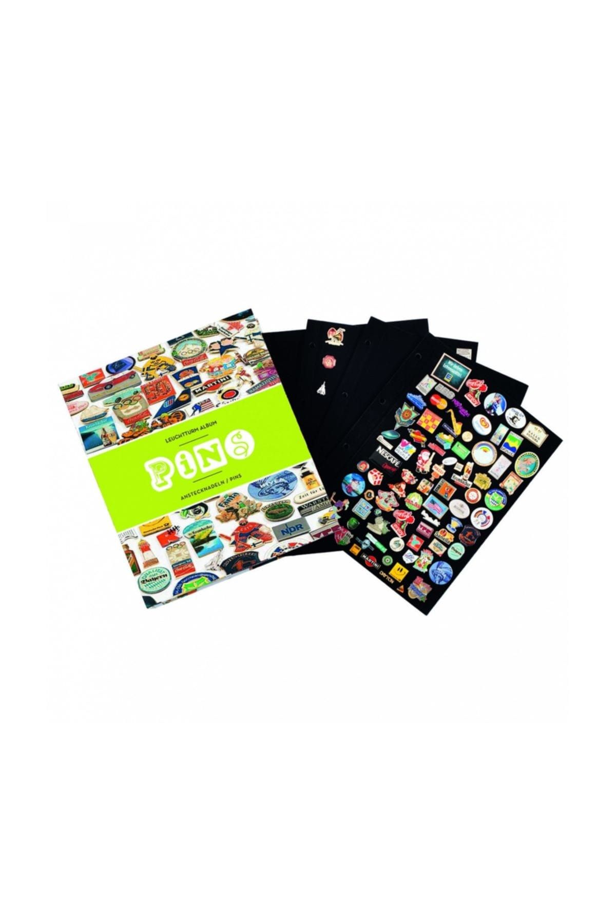 Leuchtturm-BADGE Collection Album (280x325x80mm),4 Pieces with Sponge Foyer for Your Badges 2