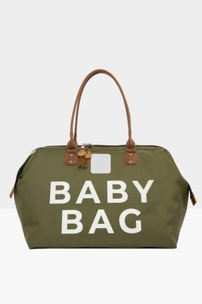 Haki Baby Bag Baskılı Bebek Bakım Çantası M000002170