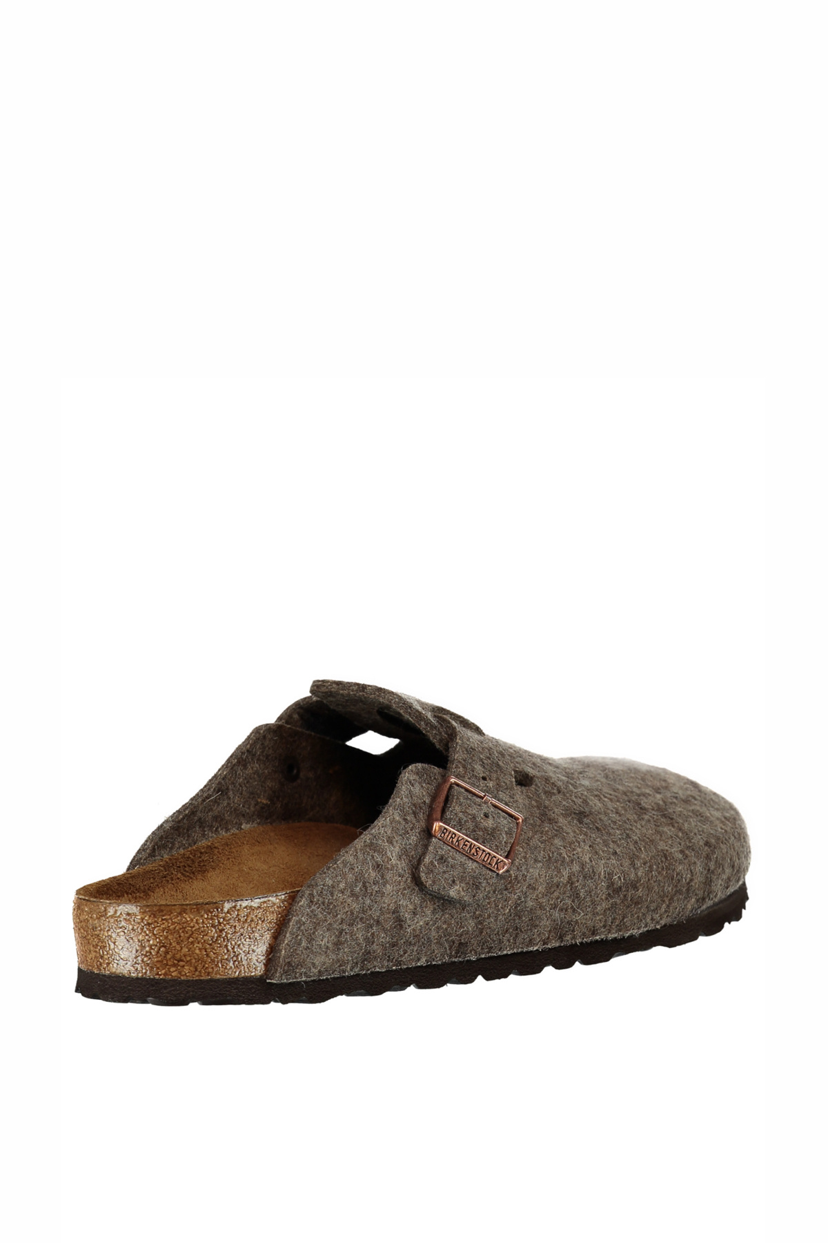 دمپایی بیرکن استاک مردانه پارچه قهوه ای مردانه زنانه راسته      کژوال/روزمره | Birkenstock 160581 DE - تصویر 3
