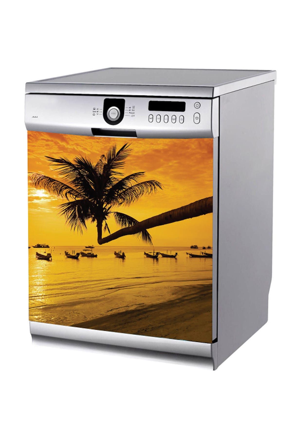Tilki Dünyası-Sunset Dishwasher Sticker BLSK0009 1
