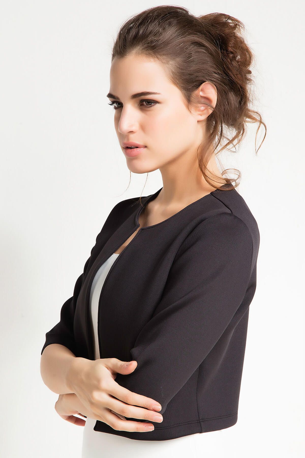 Laranor-Women's Black Jacket 16L4725-L 3