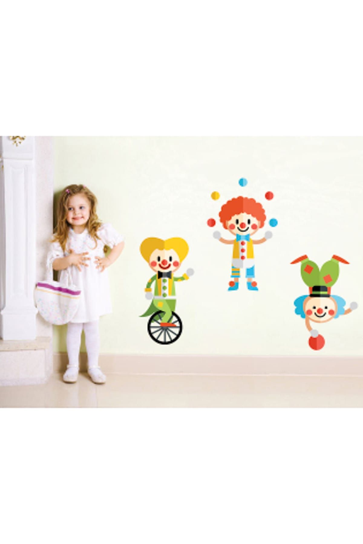 Tilki Dünyası-Clowns Wall Sticker 3002 1