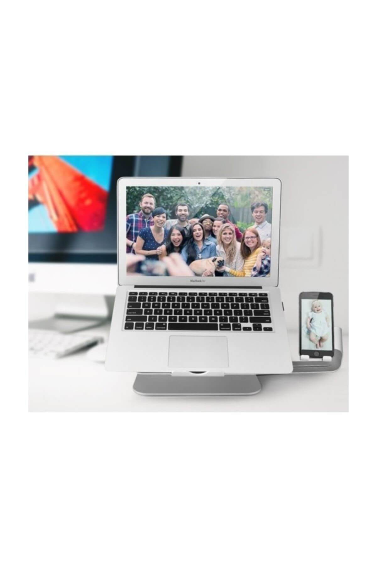 Mcstorey-Laptop Stand Macbook Notebook Desktop Phone Holder Computer Stand 4