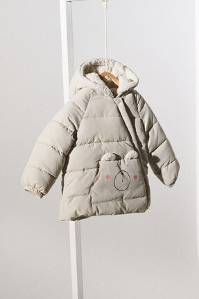 Mango Baby Krem Unisex Bebek Mont Fiyati Yorumlari Trendyol