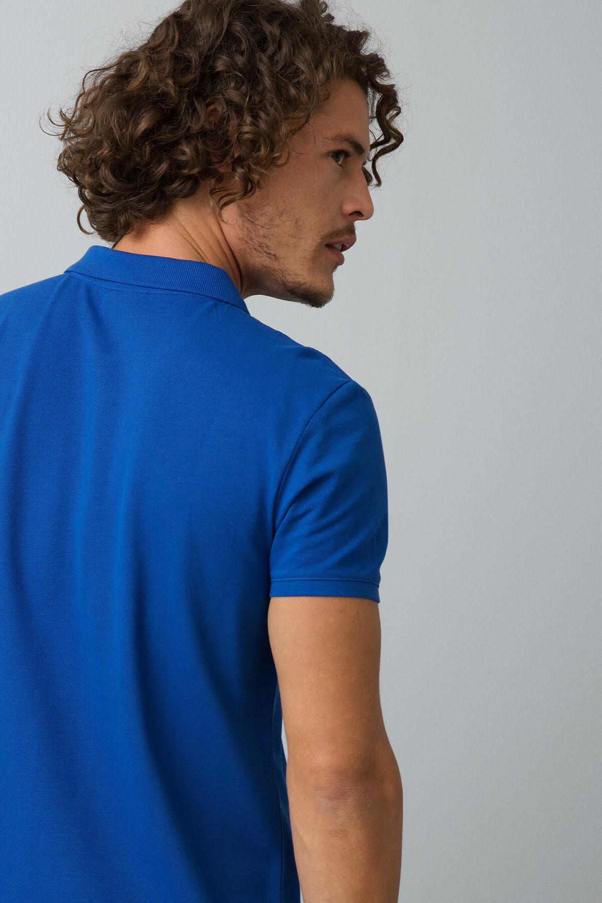 U.S. Polo Assn.-Ανδρικό μπλουζάκι πόλο με λαιμόκοψη G081GL011.000.591733 3