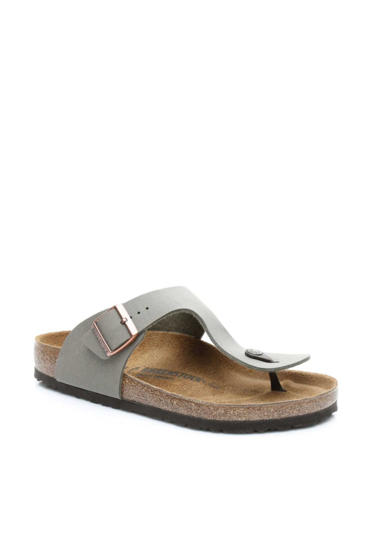 بیرکن استاک دمپایی مردانه خاکستری Ramses BF مدل 044051