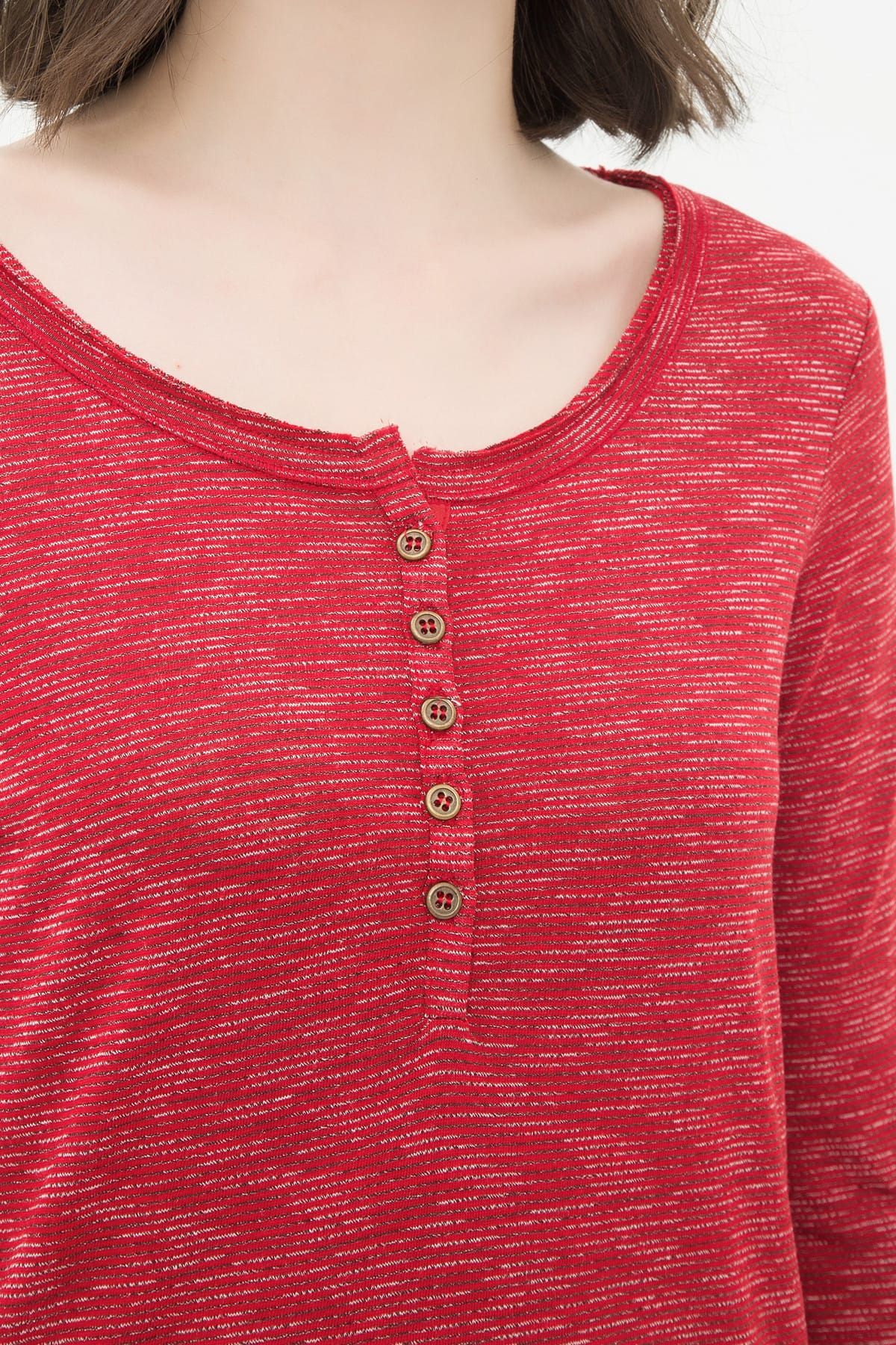 Koton-Women's Red T-Shirt 4