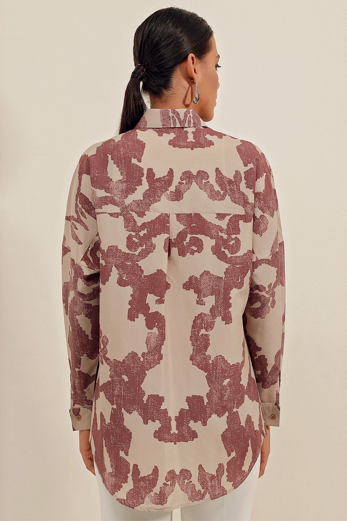 Bigdart-3900 Oversize Long Basic ing - D.rose Dried 5