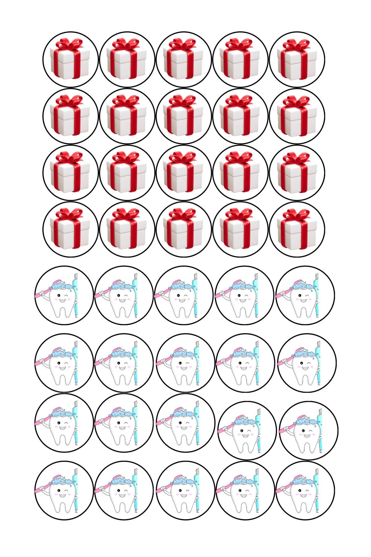 Think And Print Çocuklar Için Diş Fırçalama Alışkanlığı Panosu - Diş Fırçalama Çizelgesi fotoğrafı 2 (önizleme)