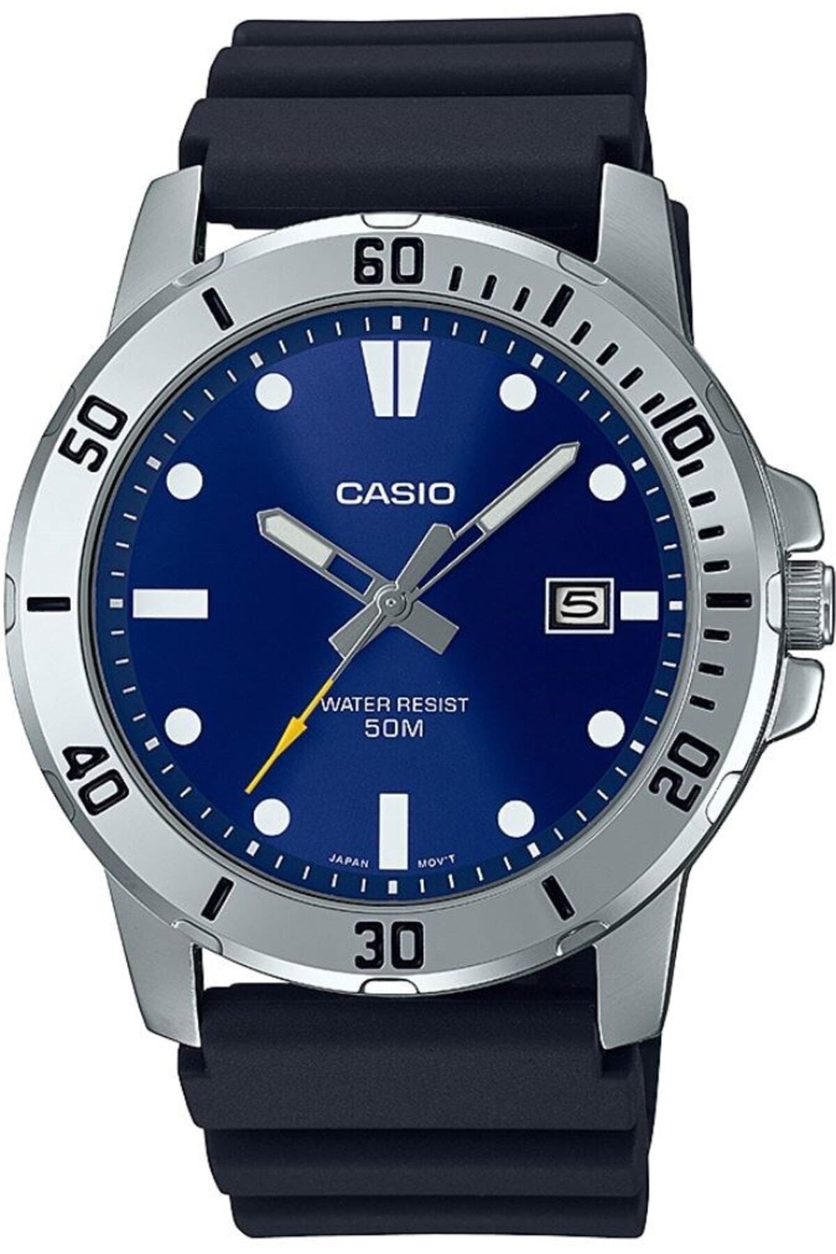 ساعة كلاسيكية تناظرية للرجال MTP-VD01-2EVUDF