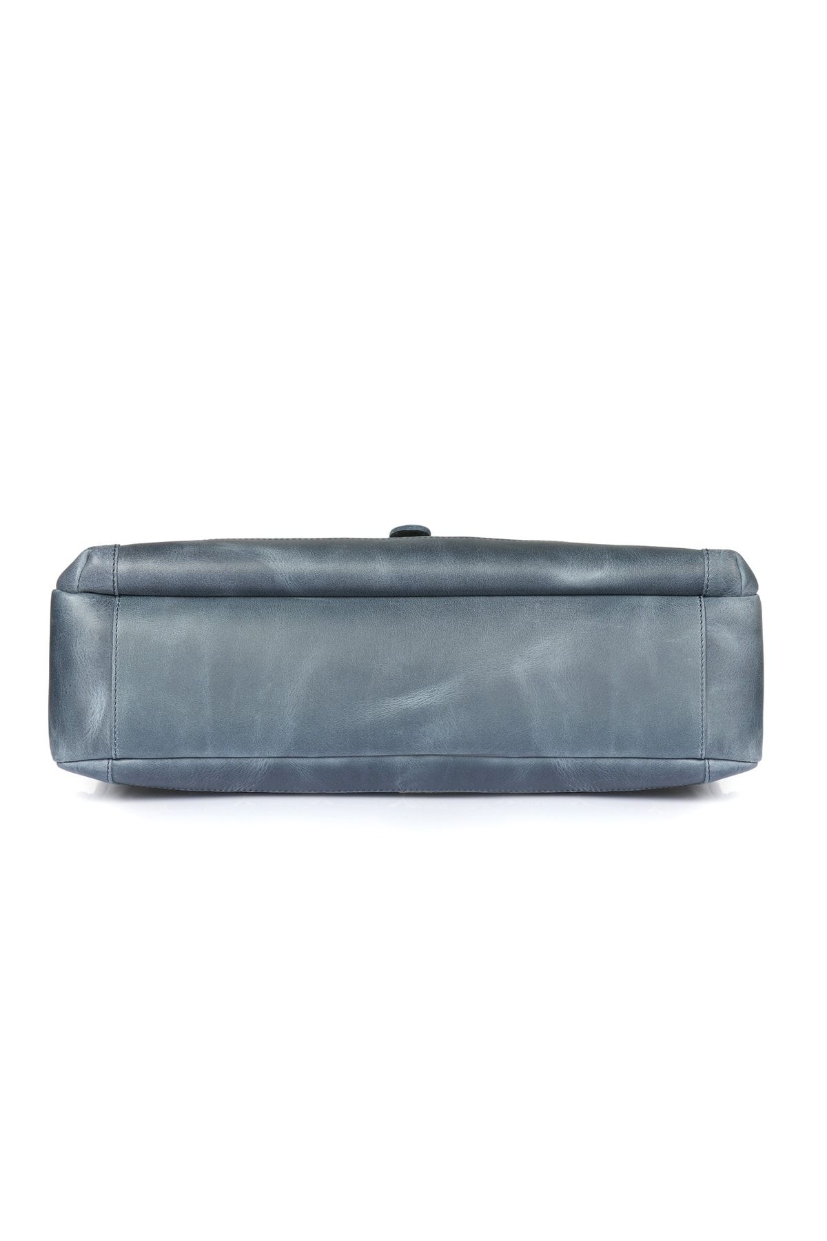 کیف شانه ای آبی مردانه و زنانه Macbook چرمی اصلی لپ تاپ سازگار با LONDO