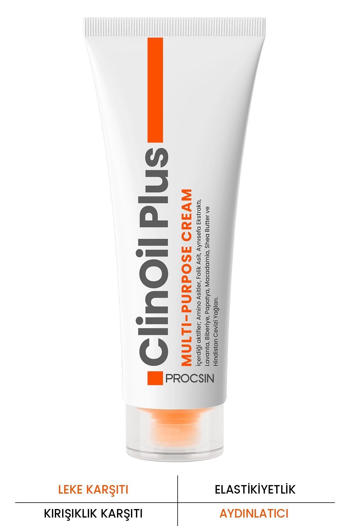 PROCSIN کرم روشن کننده پوست Clin Oil Plus حاوی فولیک اسید 50 میل