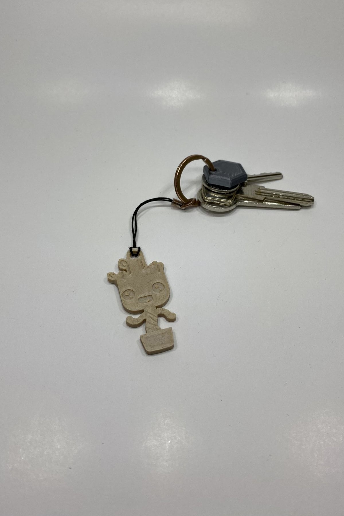 Kazanova Design-Groot Wooden Keychain 3