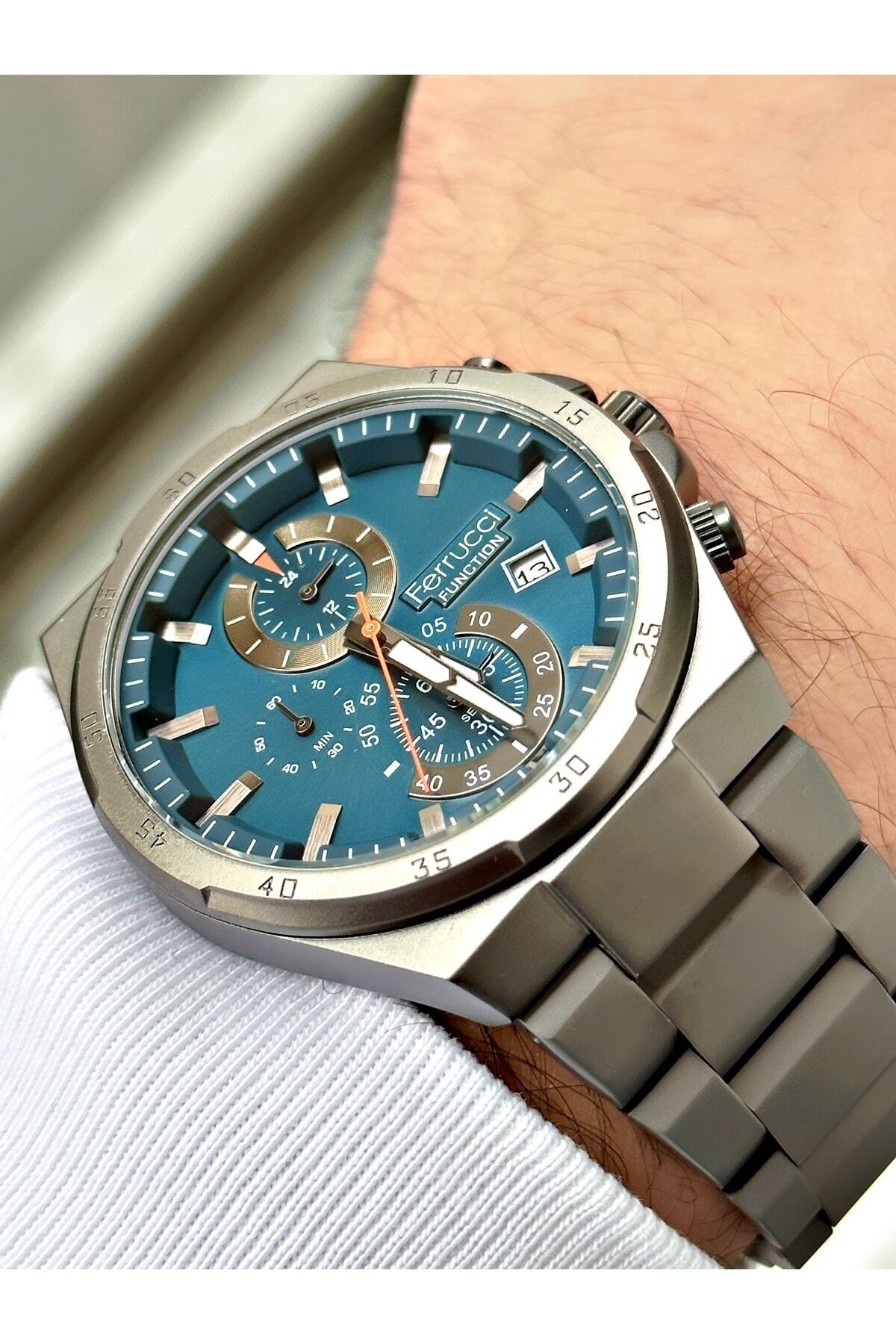 Ferrucci-Funcition Multi Function Men's Wristwatch 3 Atm Waterproof 2